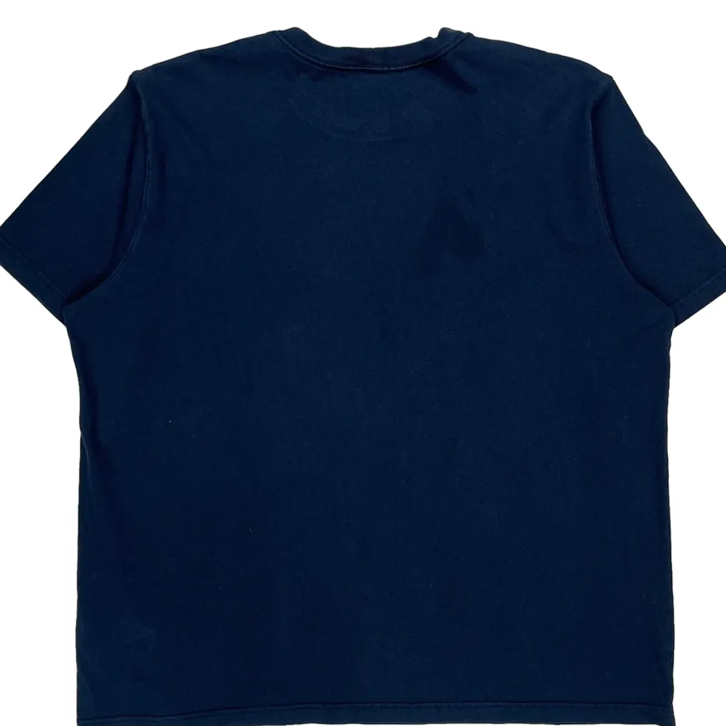 Carhartt Spellout T-Shirt - 2XL Blue Cotton - Image 6