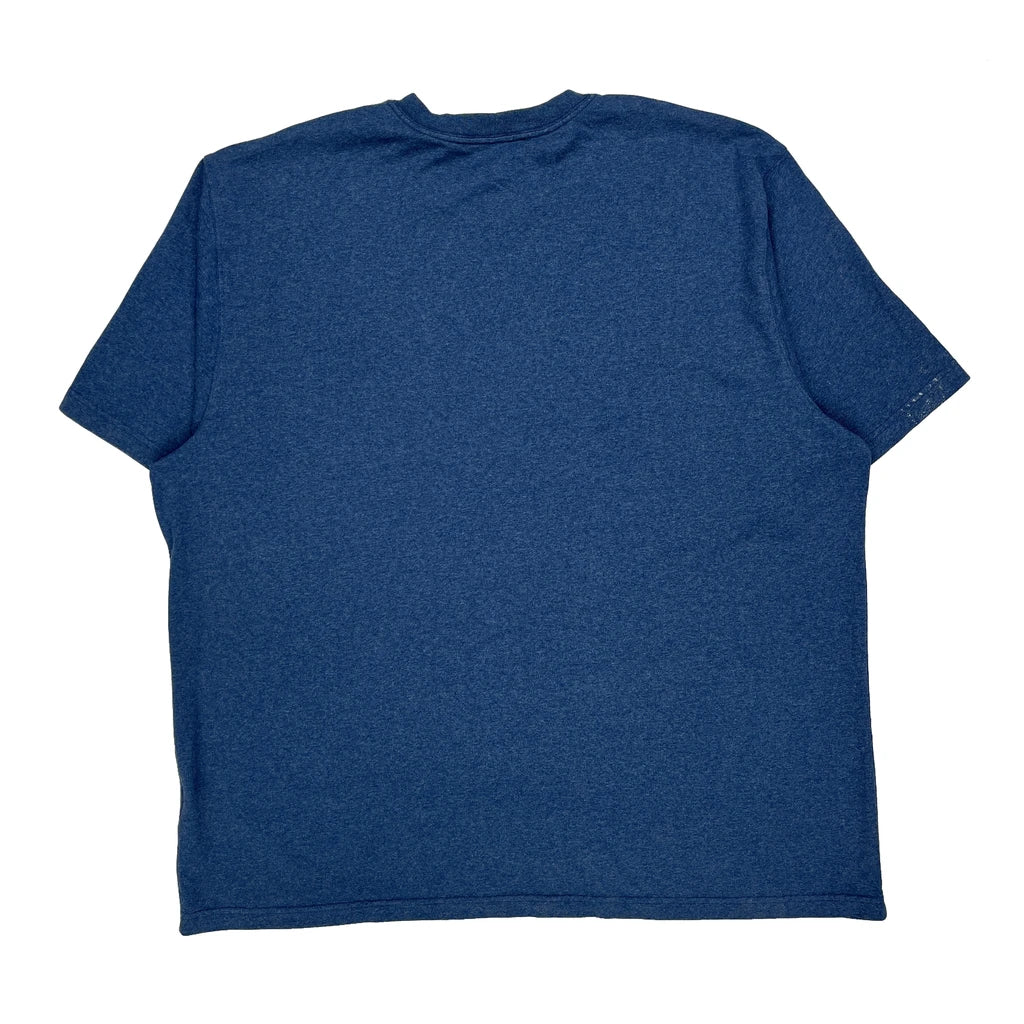 Carhartt T-Shirt - 2XL Blue Cotton - Image 2
