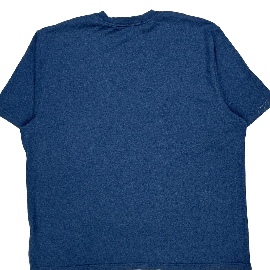 Carhartt T-Shirt - 2XL Blue Cotton - Image 6