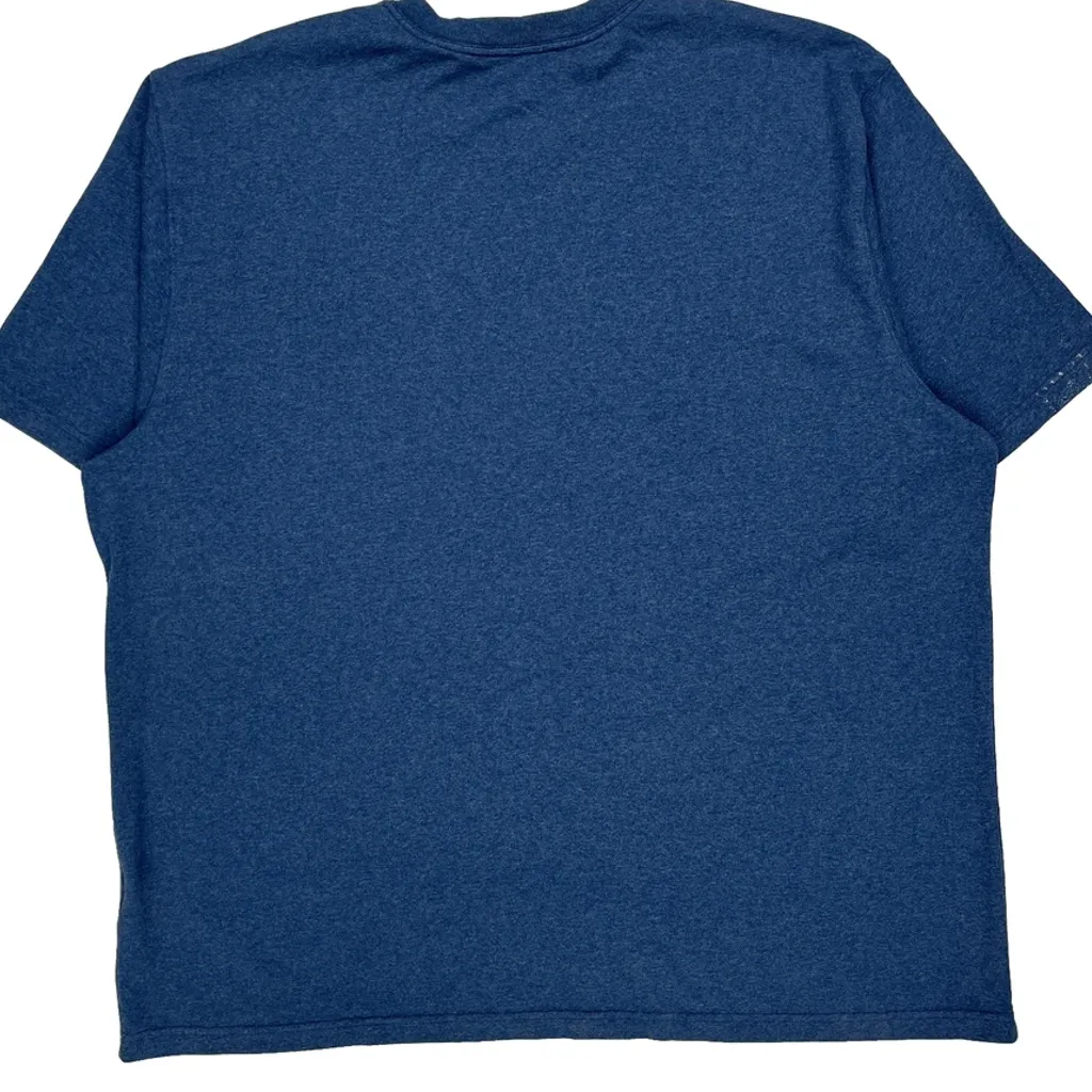 Carhartt T-Shirt - 2XL Blue Cotton - Image 7