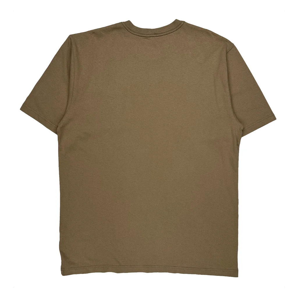 Carhartt Tall T-Shirt - Large Brown Cotton - Image 2