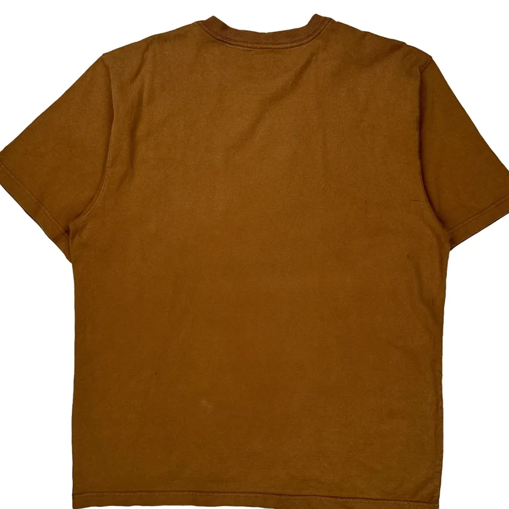 Carhartt T-Shirt - Large Brown Cotton - Image 6
