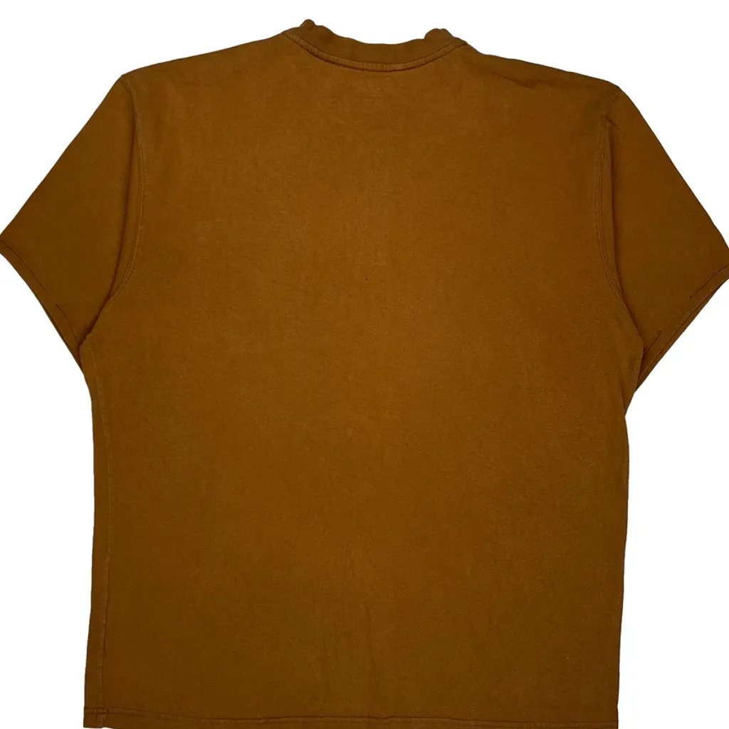 Carhartt T-Shirt - Large Brown Cotton - Image 7