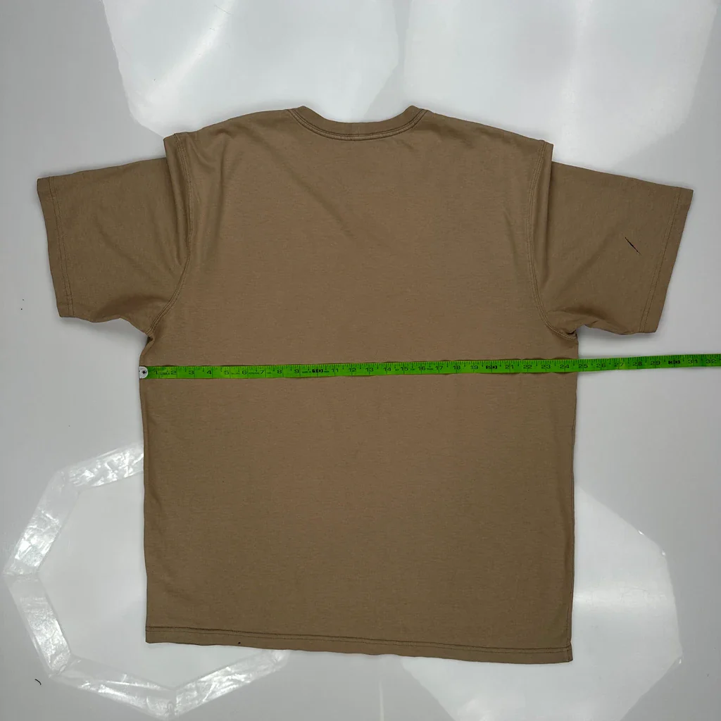 Carhartt T-Shirt - Large Brown Cotton - Image 3