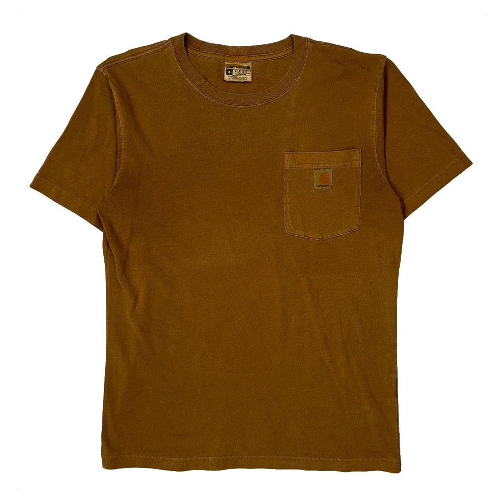 Carhartt T-Shirt - Medium Brown Cotton