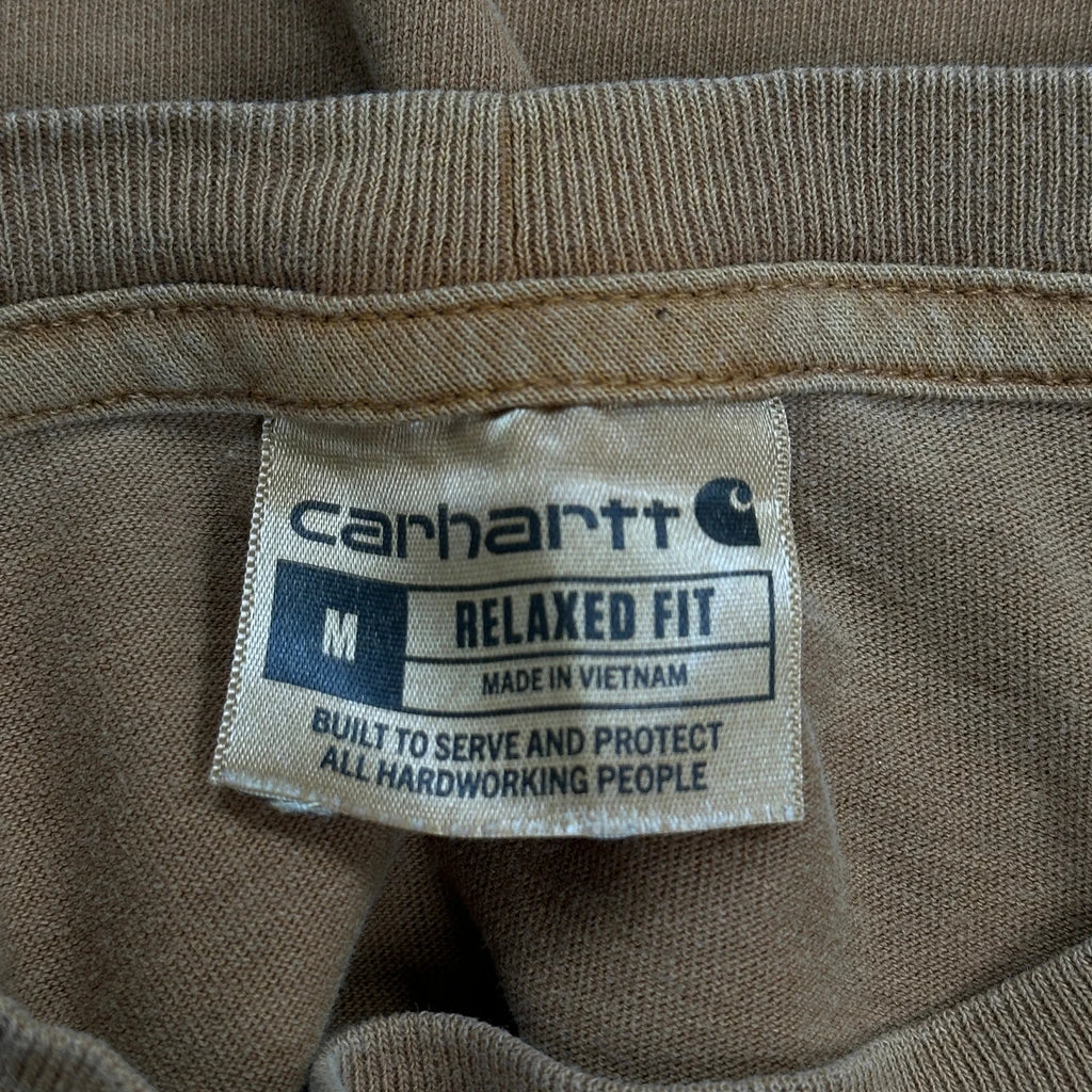 Carhartt T-Shirt - Medium Brown Cotton - Image 3