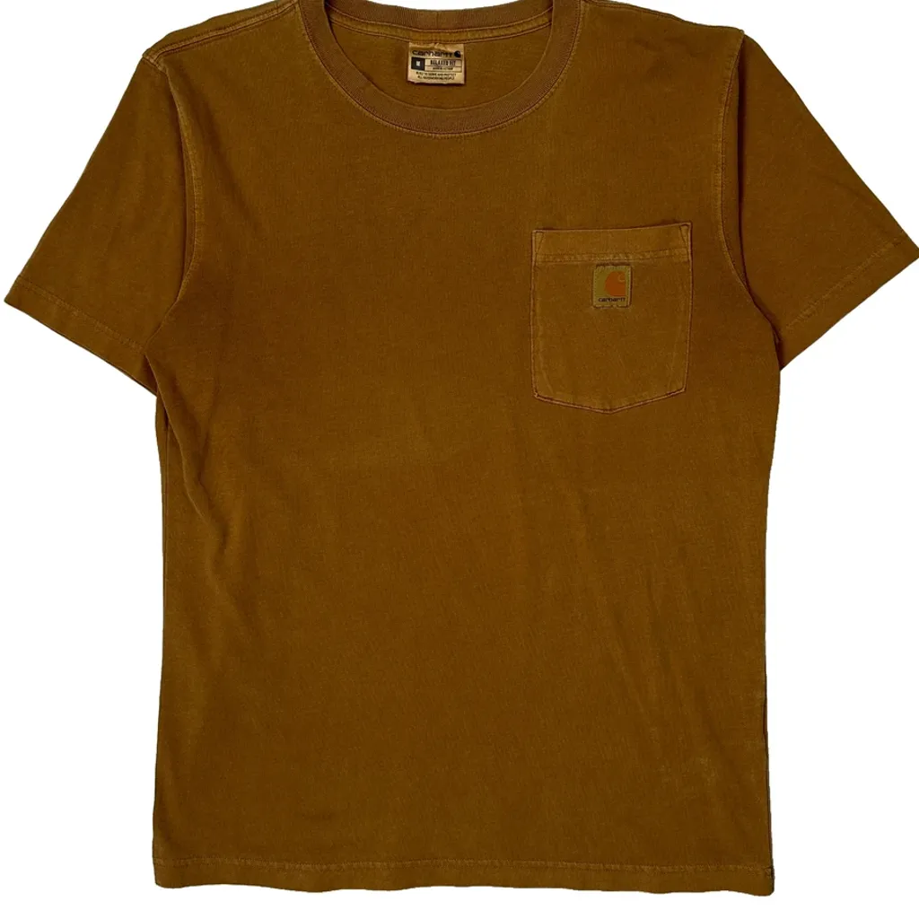 Carhartt T-Shirt - Medium Brown Cotton - Image 5