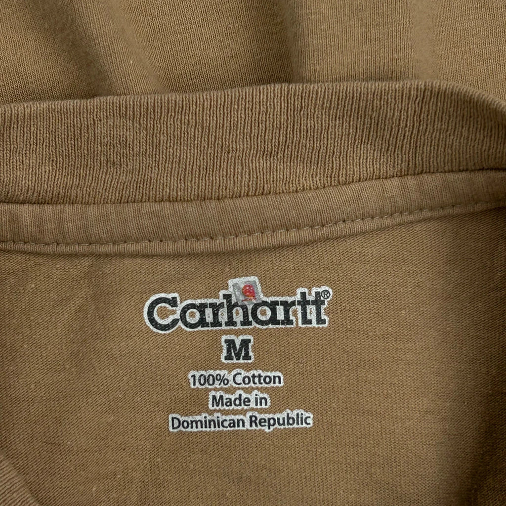 Carhartt T-Shirt - Medium Brown Cotton - Image 3