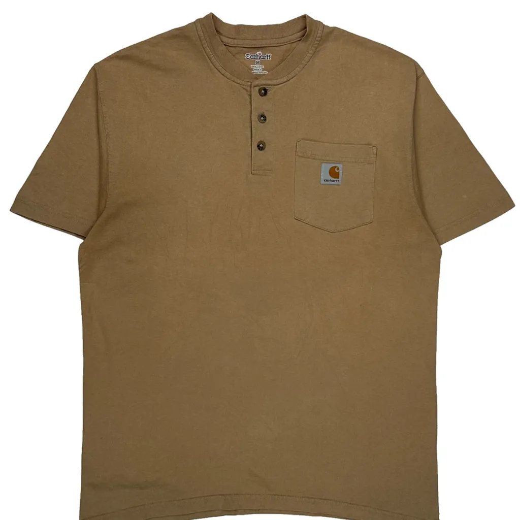 Carhartt T-Shirt - Medium Brown Cotton - Image 4