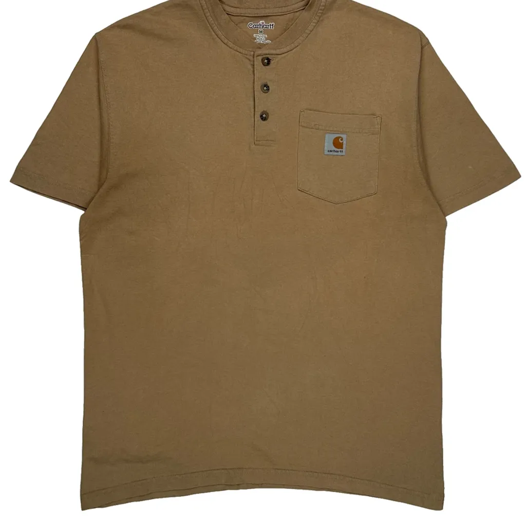 Carhartt T-Shirt - Medium Brown Cotton - Image 5