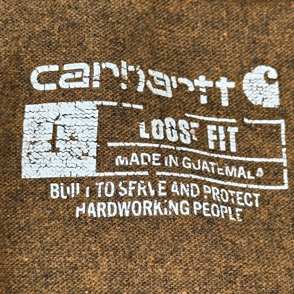 Carhartt T-Shirt - XL Brown Cotton - Image 3