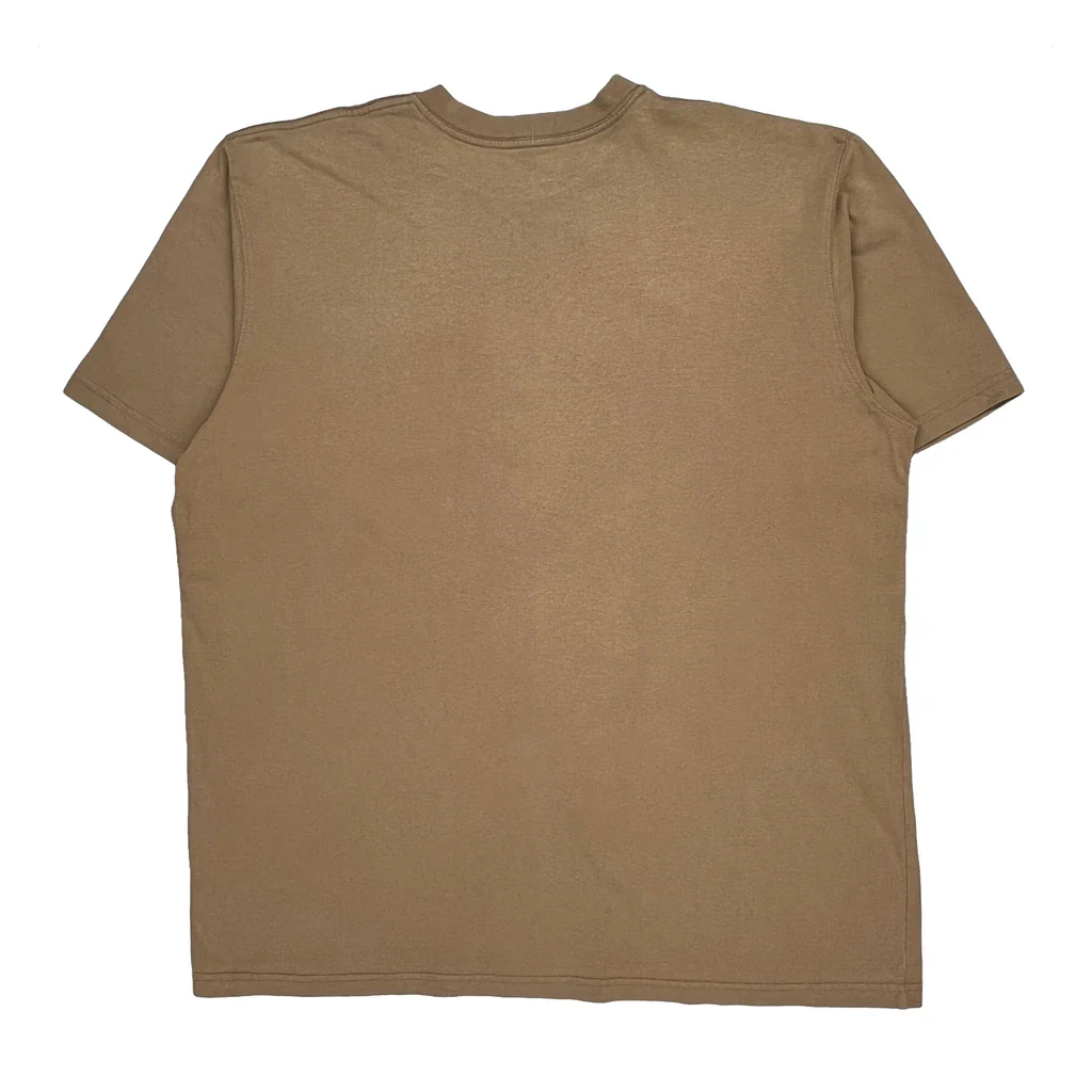 Carhartt Tall T-Shirt - XL Brown Cotton - Image 2