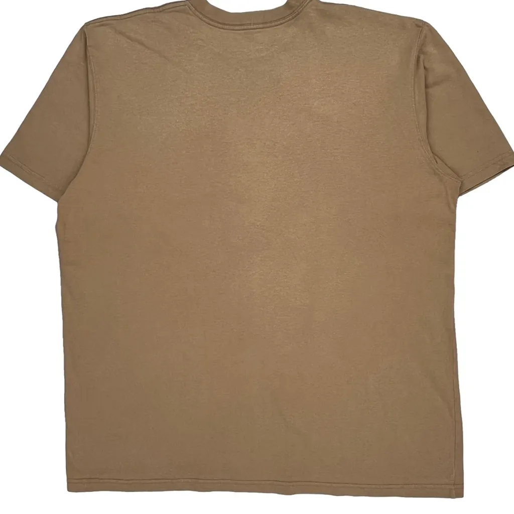 Carhartt Tall T-Shirt - XL Brown Cotton - Image 7
