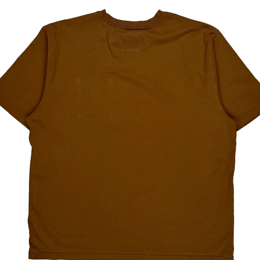 Carhartt T-Shirt - 2XL Brown Cotton - Image 6