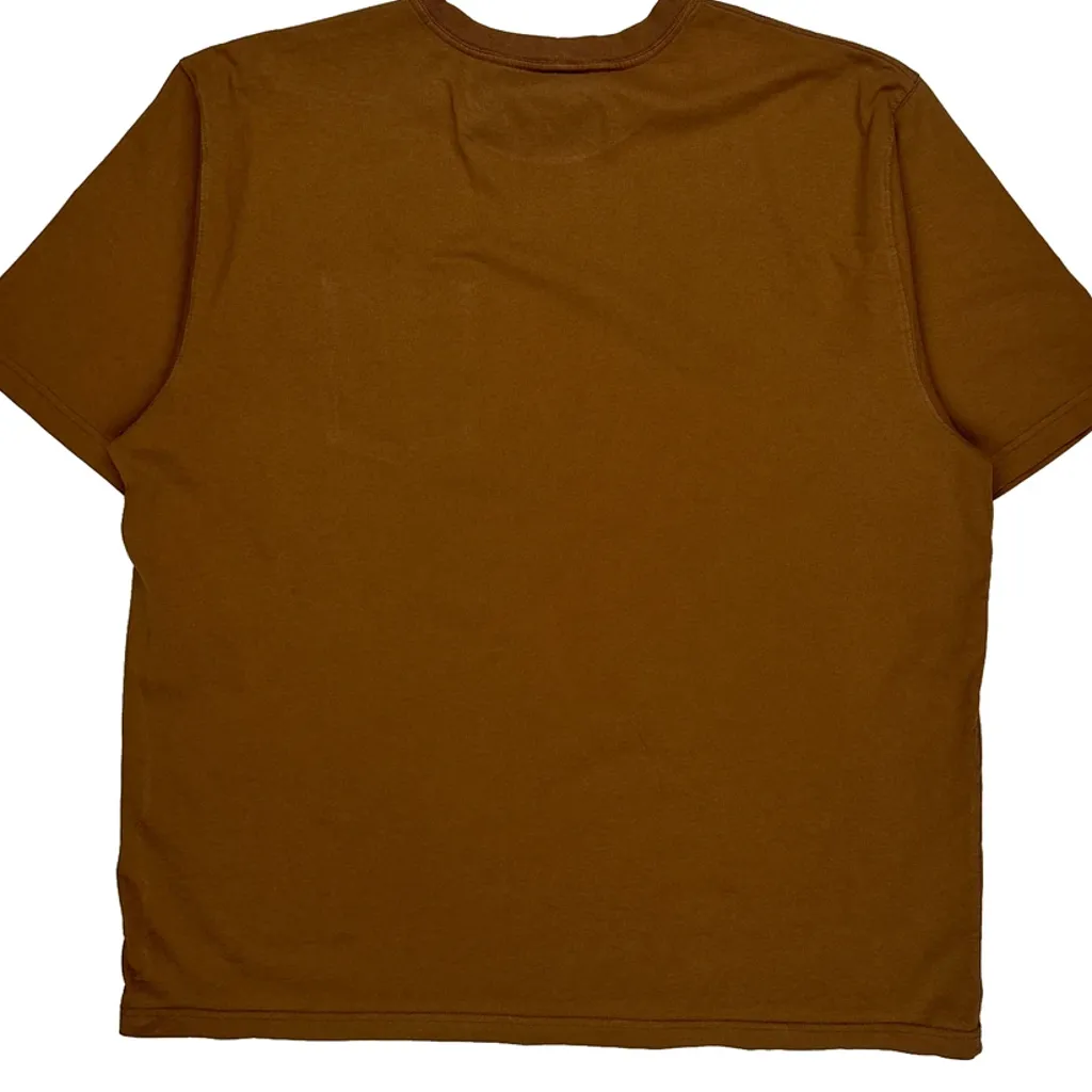 Carhartt T-Shirt - 2XL Brown Cotton - Image 7
