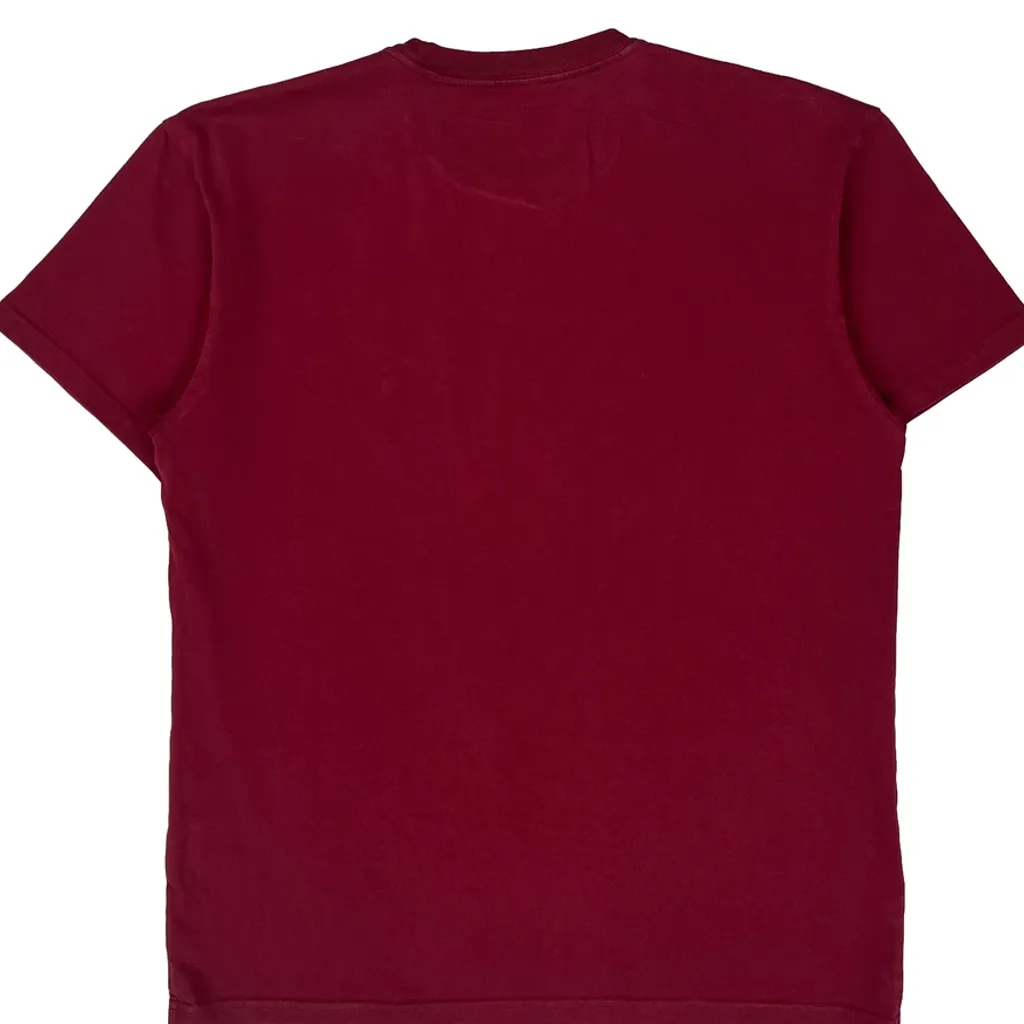 Carhartt T-Shirt - Medium Burgundy Cotton - Image 7