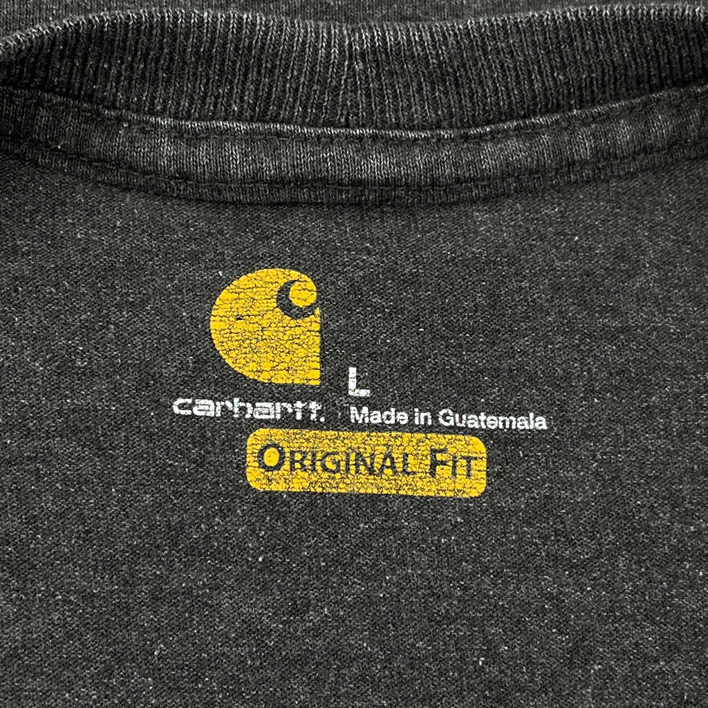 Carhartt T-Shirt - Large Gray Cotton - Image 3