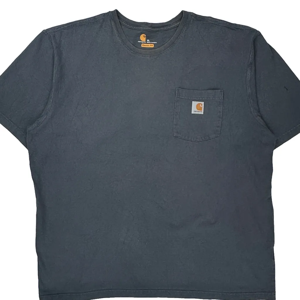 Carhartt T-Shirt - XL Gray Cotton - Image 4