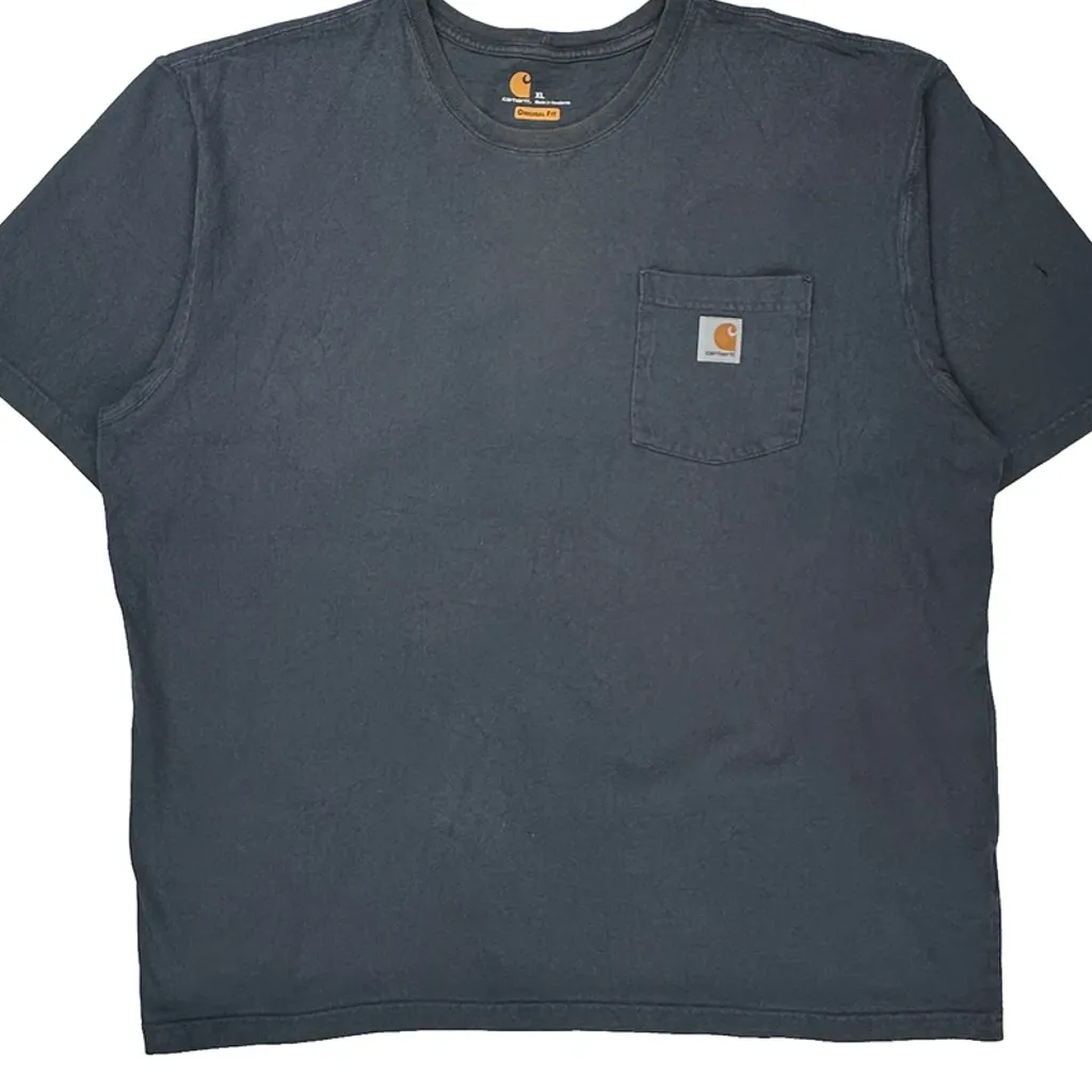 Carhartt T-Shirt - XL Gray Cotton - Image 5