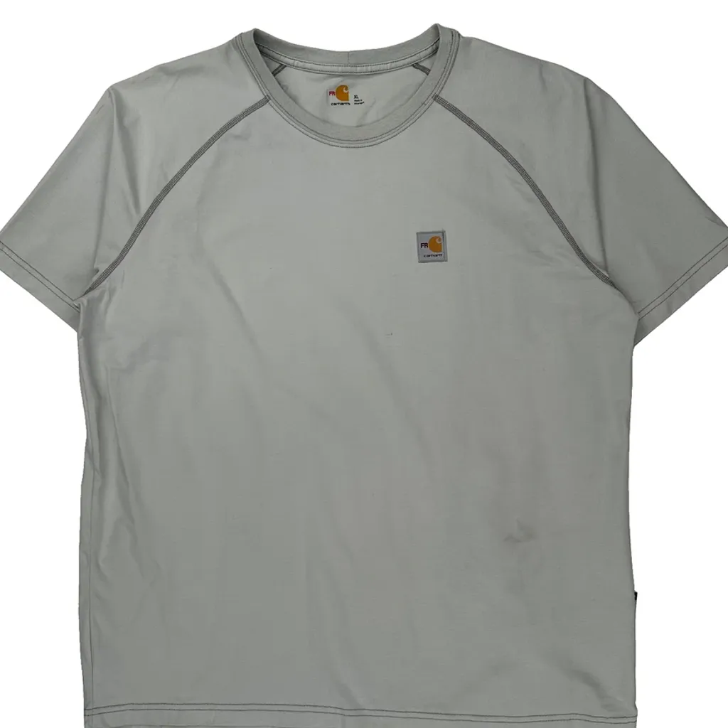 Carhartt T-Shirt - XL Gray Cotton - Image 5