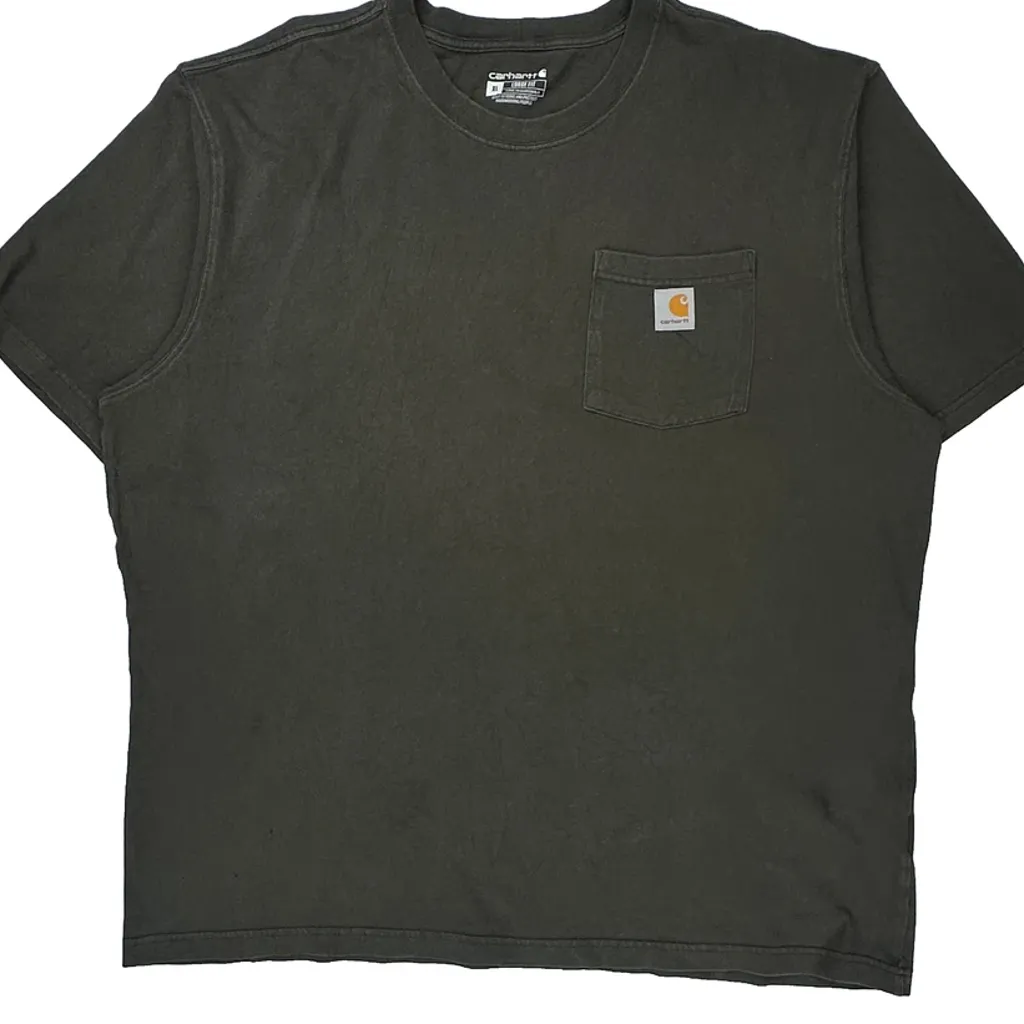 Carhartt T-Shirt - XL Gray Cotton - Image 4