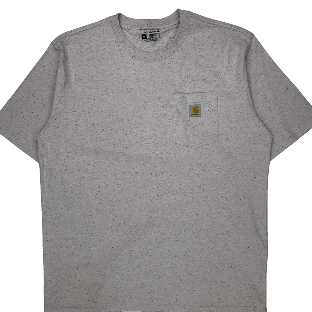 Carhartt T-Shirt - XL Gray Cotton - Image 4