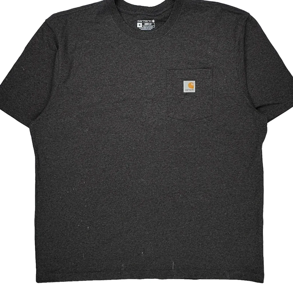 Carhartt T-Shirt - XL Gray Cotton - Image 5