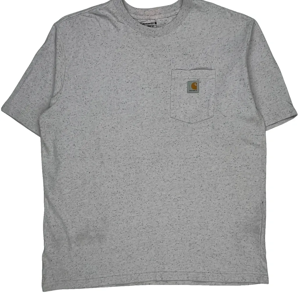 Carhartt T-Shirt - XL Gray Cotton - Image 5