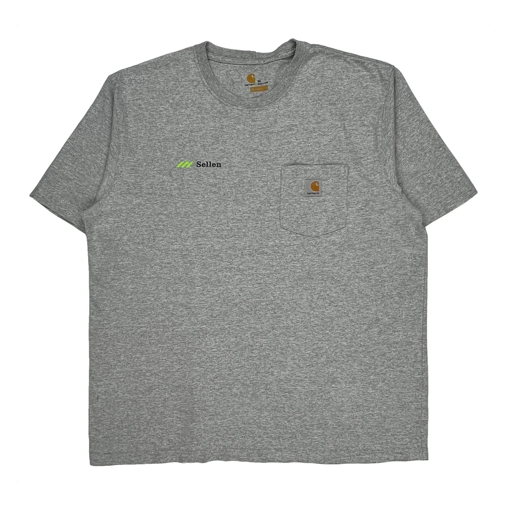 Carhartt T-Shirt - XL Gray Cotton