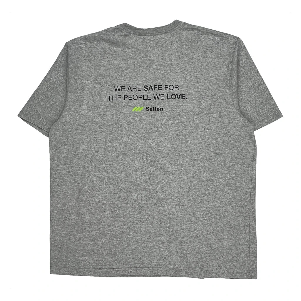 Carhartt T-Shirt - XL Gray Cotton - Image 2