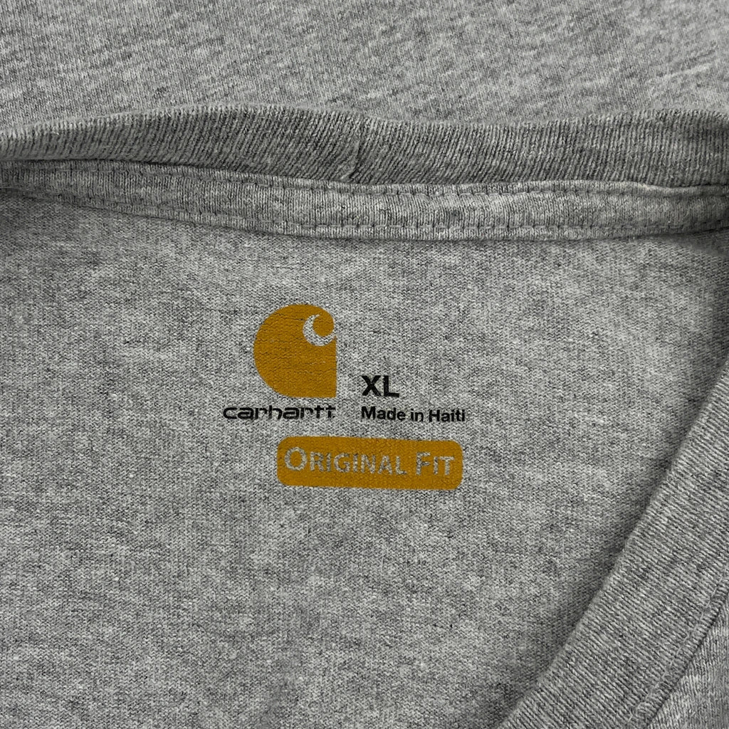 Carhartt T-Shirt - XL Gray Cotton - Image 3