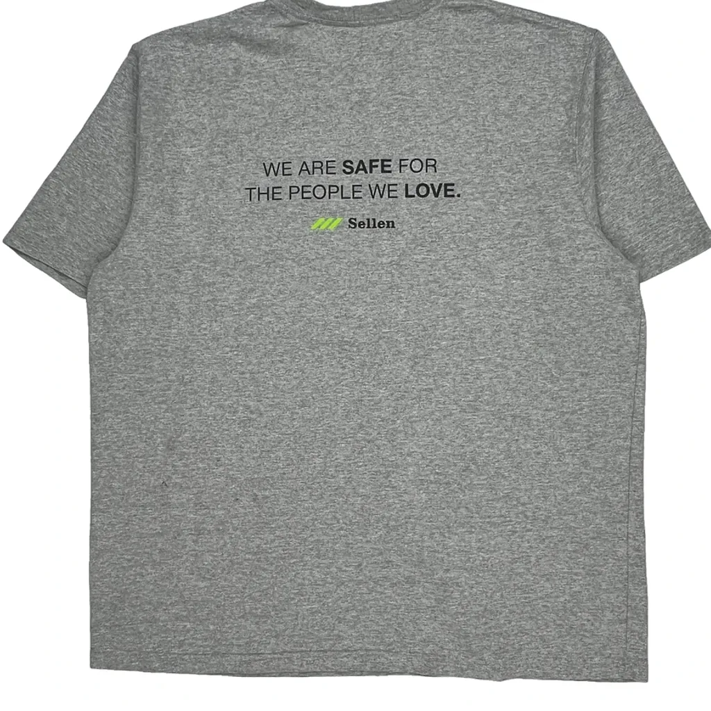 Carhartt T-Shirt - XL Gray Cotton - Image 6