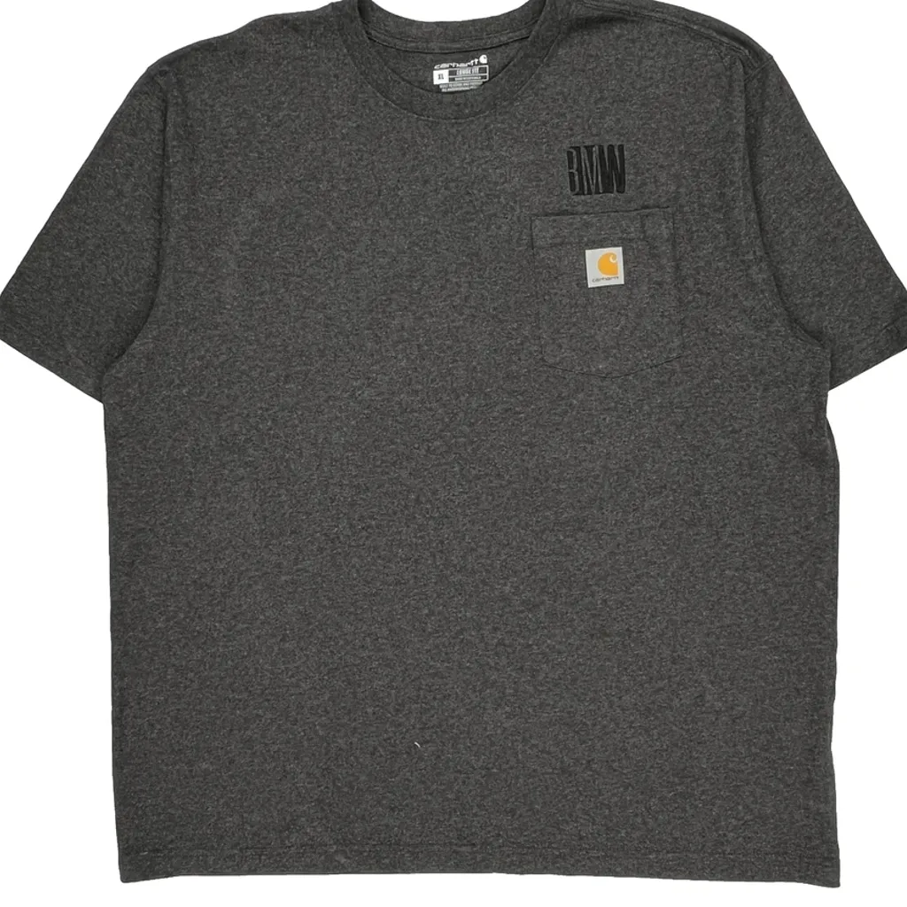 Carhartt T-Shirt - XL Gray Cotton - Image 4