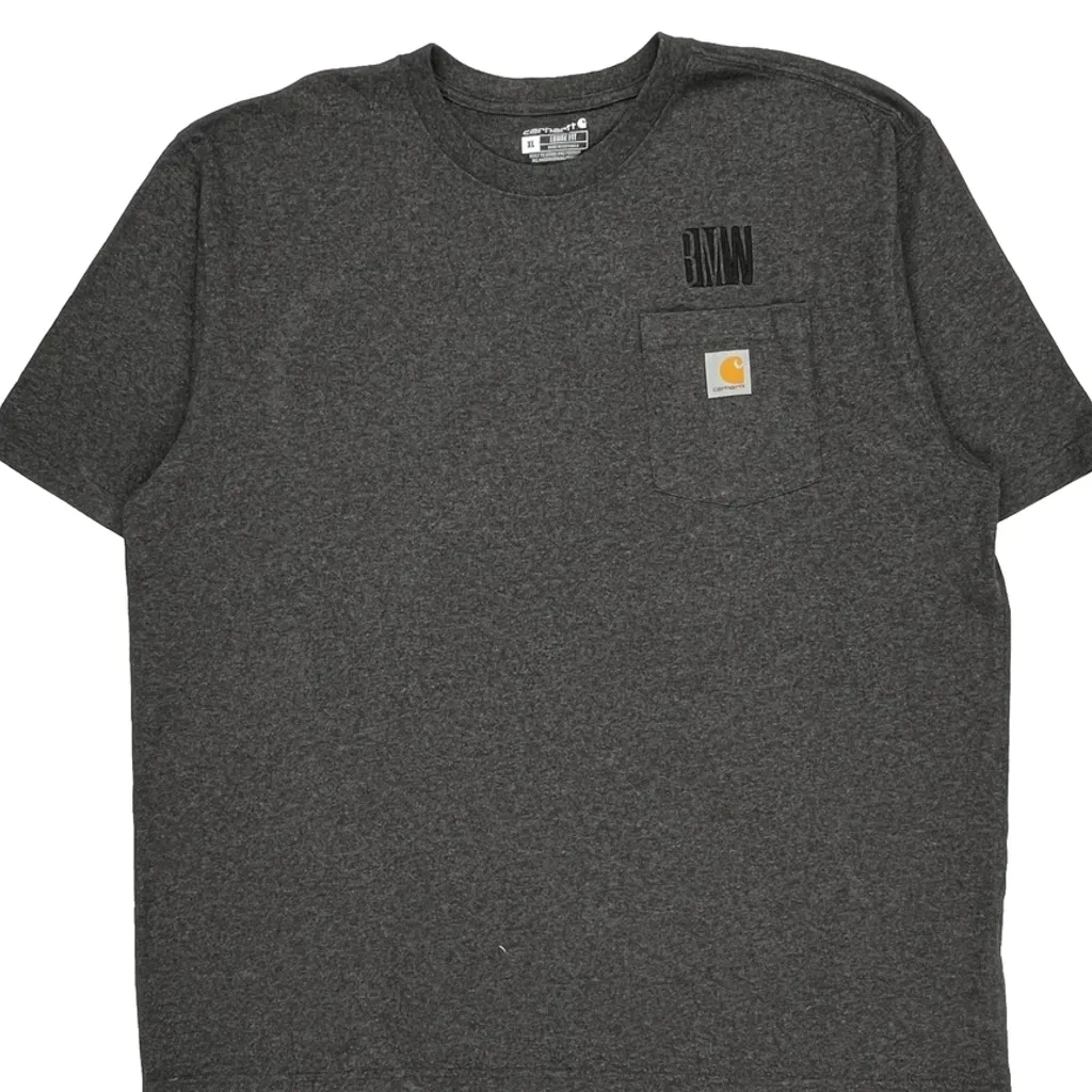 Carhartt T-Shirt - XL Gray Cotton - Image 5