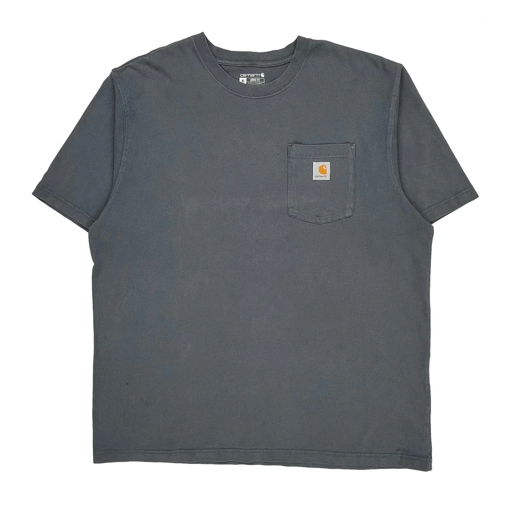 Carhartt T-Shirt - XL Gray Cotton