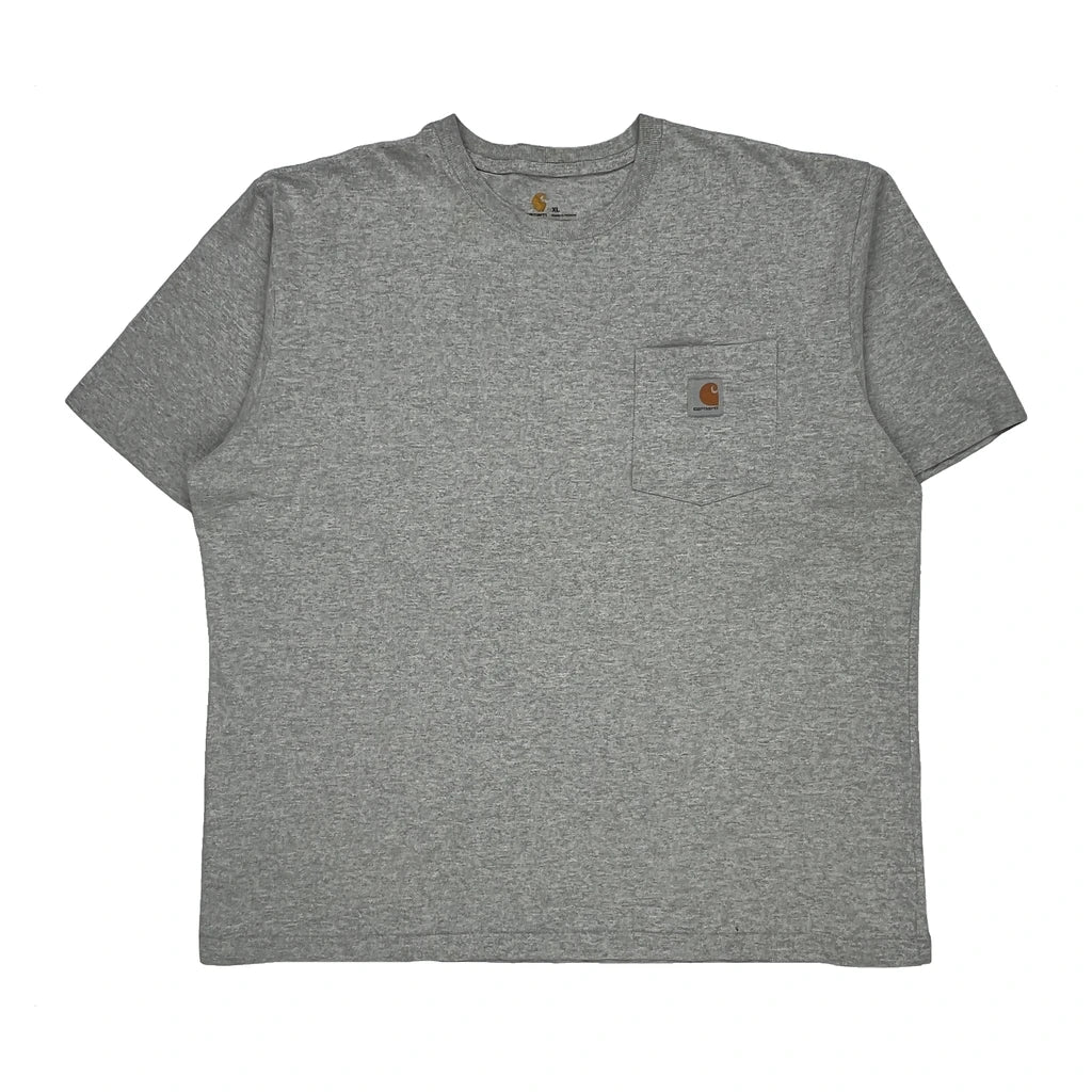Carhartt T-Shirt - XL Gray Cotton
