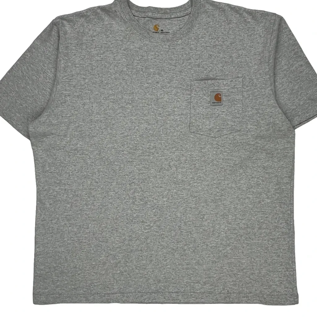 Carhartt T-Shirt - XL Gray Cotton - Image 4