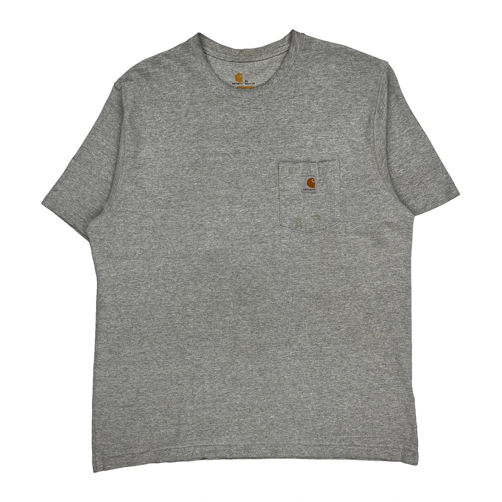 Carhartt T-Shirt - XL Gray Cotton