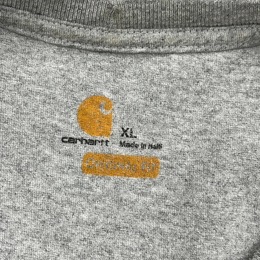 Carhartt T-Shirt - XL Gray Cotton - Image 3