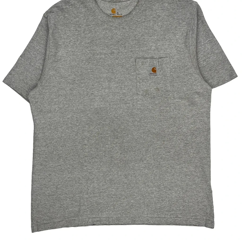 Carhartt T-Shirt - XL Gray Cotton - Image 4