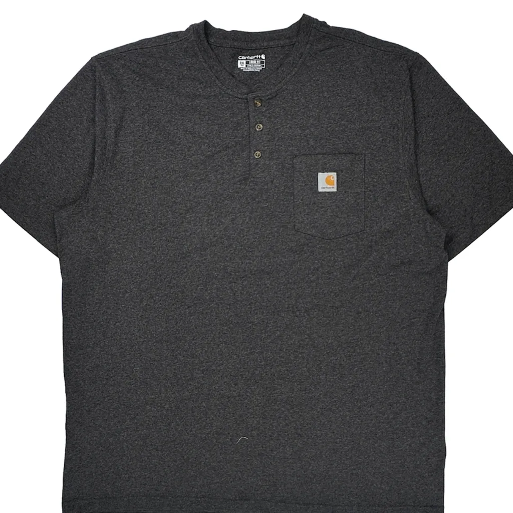 Carhartt Tall T-Shirt - 2XL Gray Cotton - Image 5