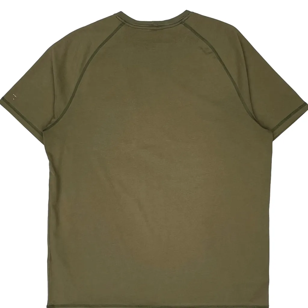 Carhartt T-Shirt - Large Green Cotton - Image 7