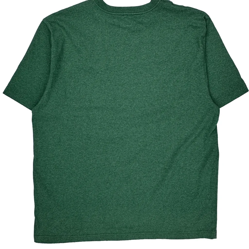 Carhartt T-Shirt - Large Green Cotton - Image 6