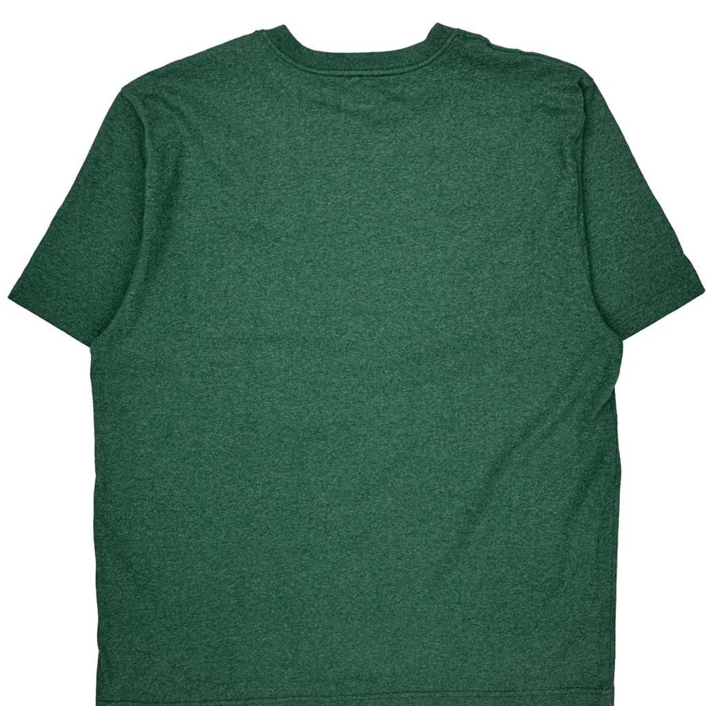 Carhartt T-Shirt - Large Green Cotton - Image 7