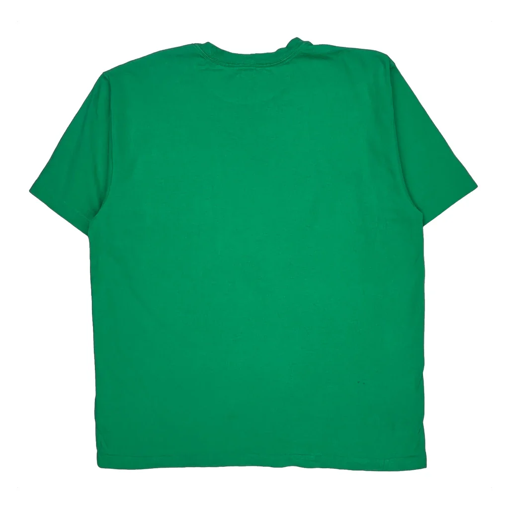 Carhartt T-Shirt - Large Green Cotton - Image 2