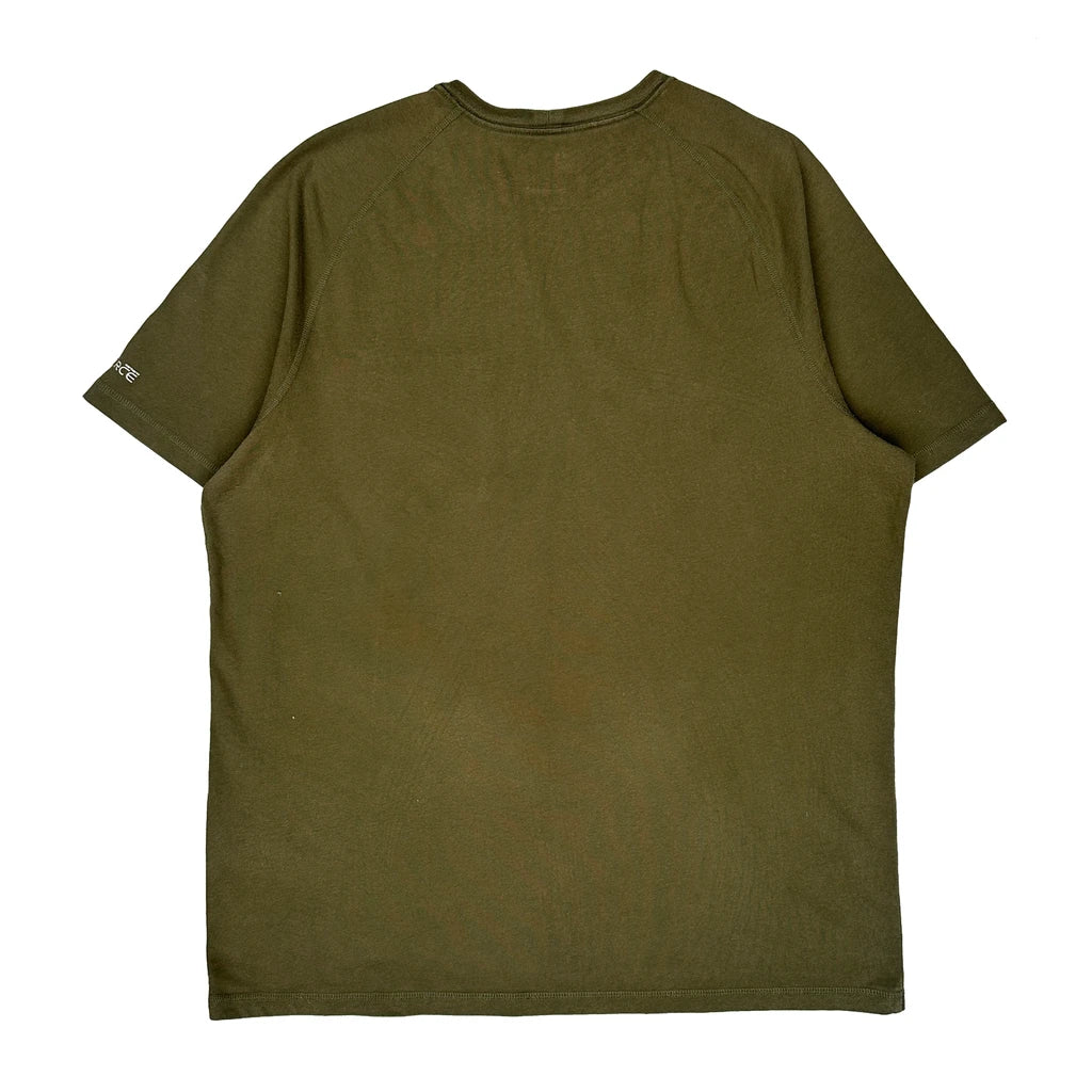 Carhartt T-Shirt - Large Green Cotton - Image 2