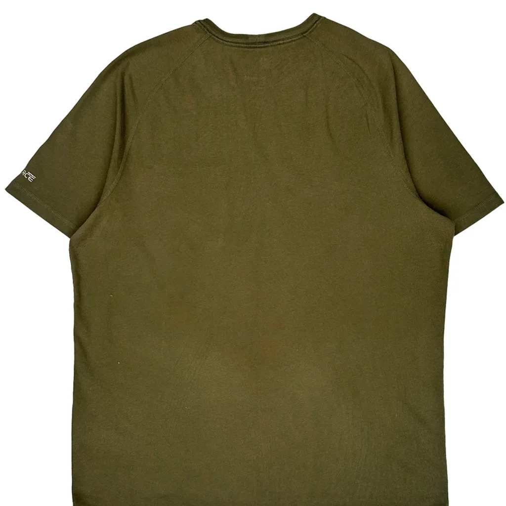 Carhartt T-Shirt - Large Green Cotton - Image 6