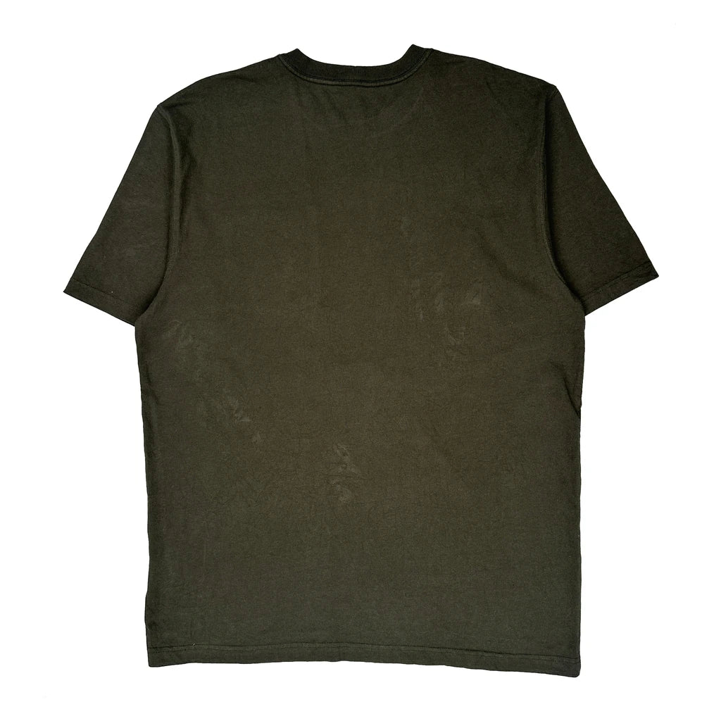 Carhartt T-Shirt - Large Green Cotton - Image 2