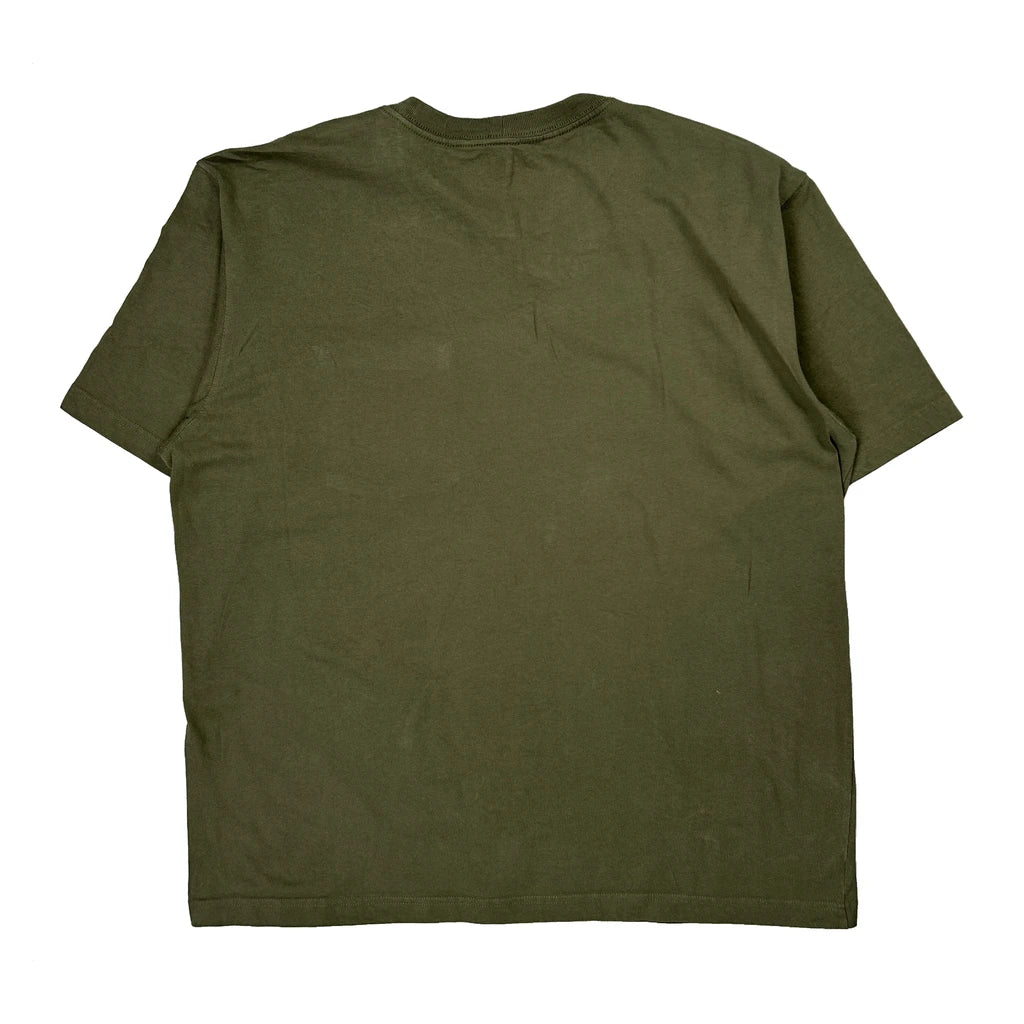 Carhartt T-Shirt - Large Green Cotton - Image 2