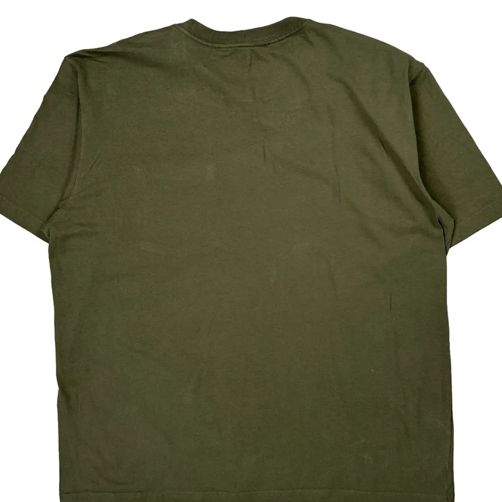 Carhartt T-Shirt - Large Green Cotton - Image 6
